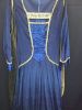 Adult Female Costumes to Hire - Medieval - Royal blue & gold dress